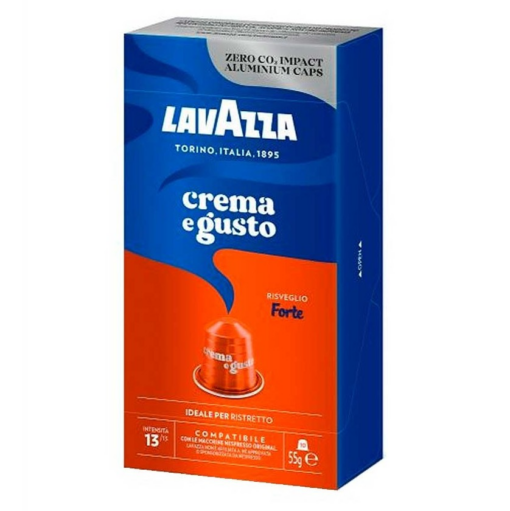 Lavazza Crema e Gusto Forte (Compatible Nespresso Aluminio)