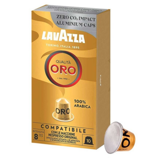 Lavazza Qualità Oro (Compatible Nespresso Aluminio) (10 u.)