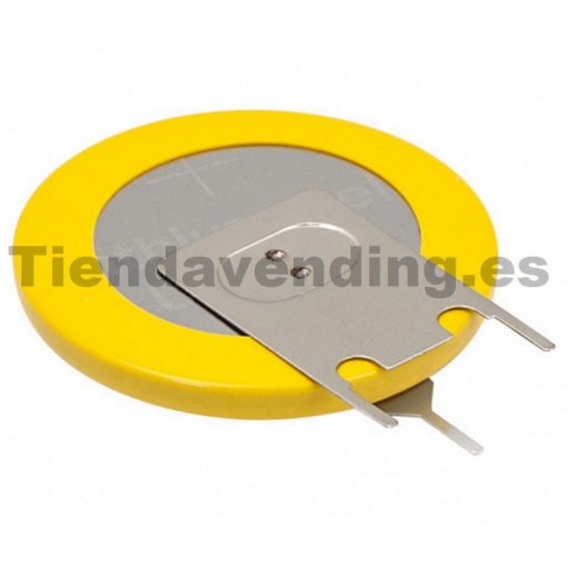 Batería CR2450 3v 600 mA/H 3 pin soldar vertical