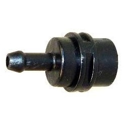 Conector tubo de silicona 3 x 5 negro batidor Bianchi
