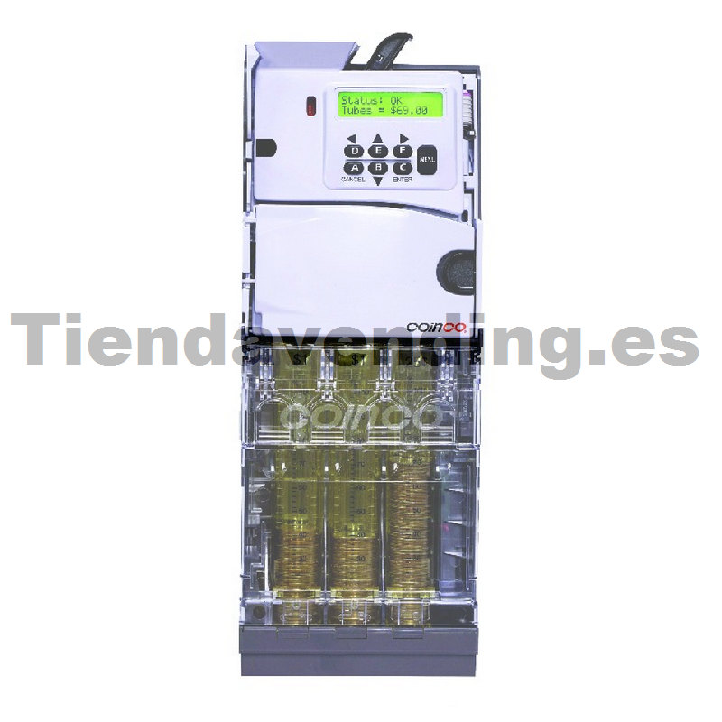 Monedero Coinco Guardian GLX Dual Ejecutivo + MDB 6 tubos