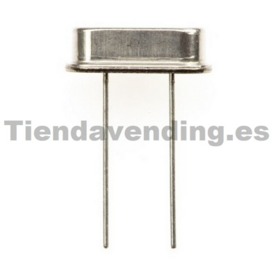 Cristal de cuarzo 20 Mhz orificio pasante