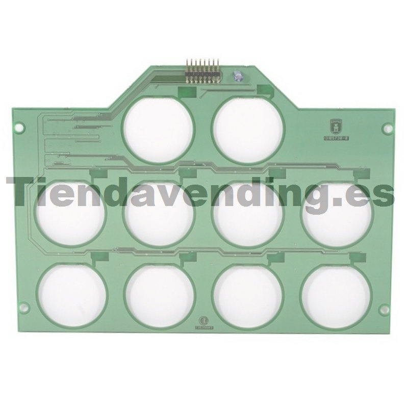 Tarjeta IDU 10 teclas tactil Tempo Azkoyen