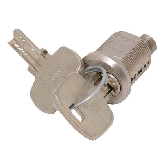 Cerradura amaestrada Azkoyen (Lave unica) Todas las cerraduras con la referencia de Azkoyen: 08501540 se abren con la misma llave. Referencia de la llave: 08501550