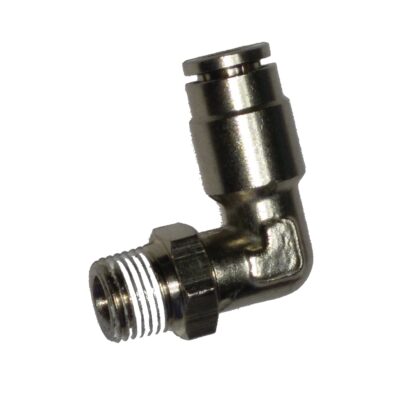 Racor codo rosca 1/8" x 6 mm toma rápida Azkoyen