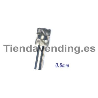Boquilla nebulización 0.6 mm