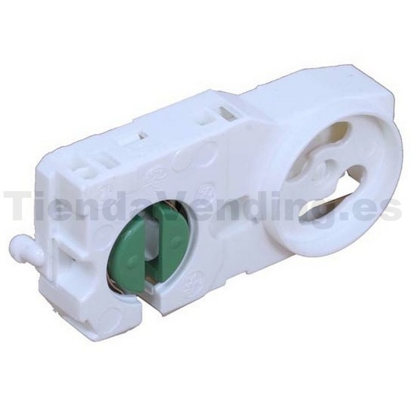 Porta tubo fluorescente con porta cebador