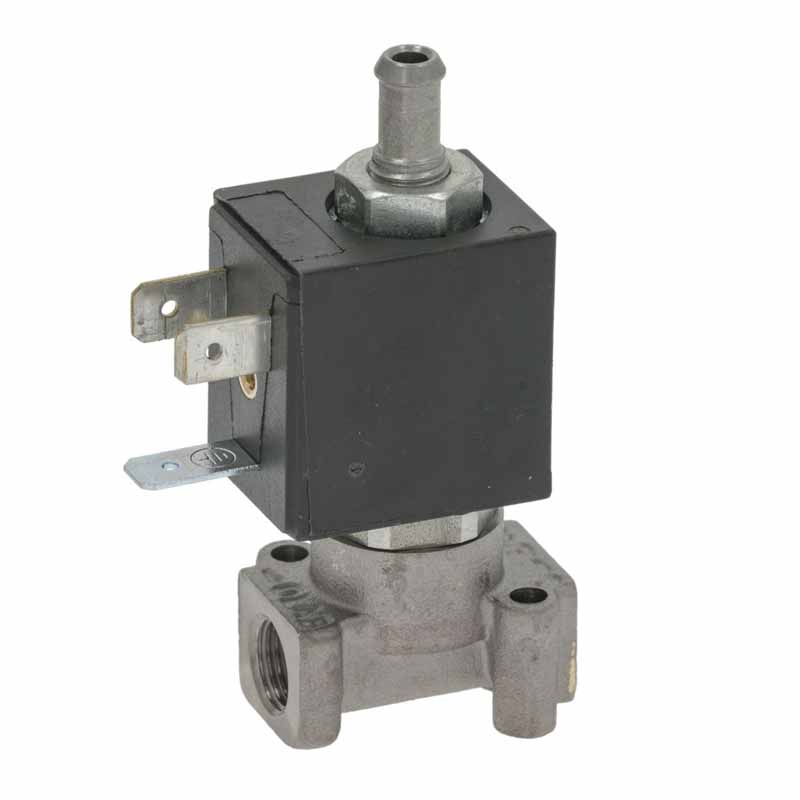Electrovalvula 3 vias 24v pequeña Azkoyen y Saeco