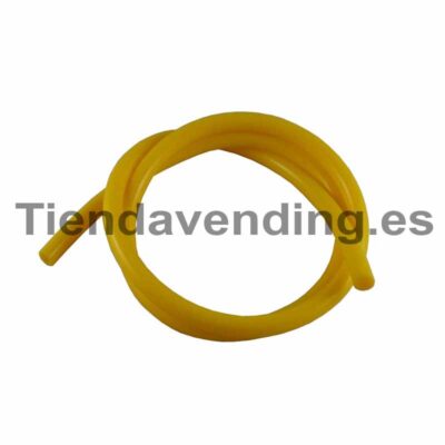 Tubo silicona alimentaria amarillo 6x10 Azkoyen