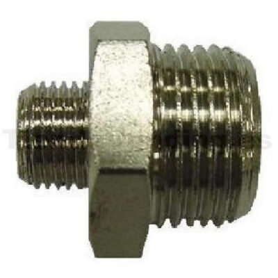 Reducción doble macho 1/8" - 3/8" bomba-antiretorno Azkoyen