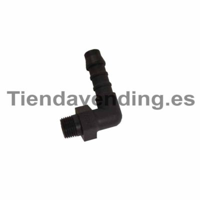 Racor codo 1/4m – Espiga 10 Azkoyen