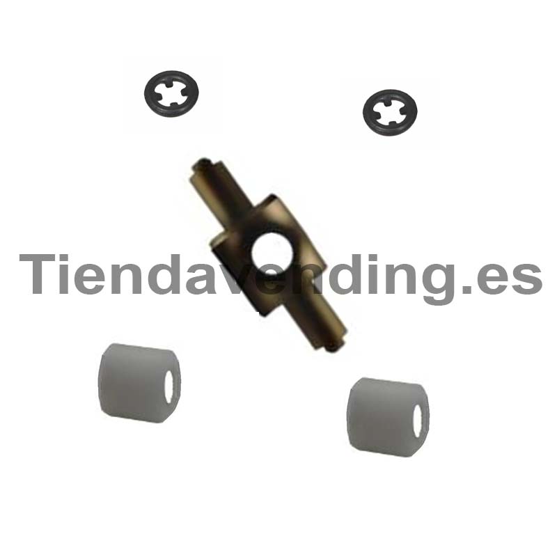 Conjunto porta ruedas pistón Azkoyen