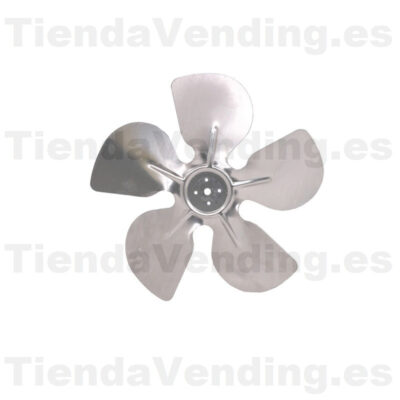 Hélice 254 mm inclinación 22 º ventilador condensador
