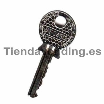 Llave de usuario Rielda AE045C plata