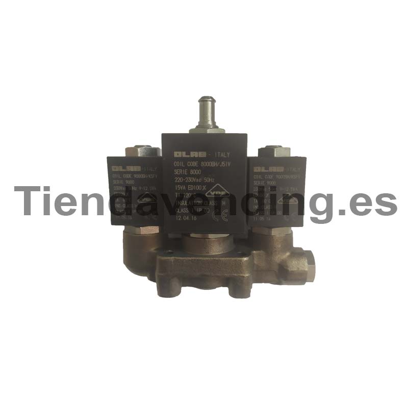 Conjunto electroválvulas 2+3+2 vías 230v Colibrí Necta (Compatible)