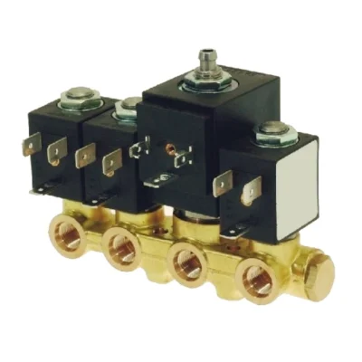 Conjunto electroválvulas 2+2+3+2 vías 230v Brio 3 Necta