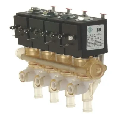 Bloque de 4 electroválvulas soluble Necta