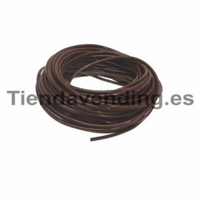 Tubo de silicona alimentaria marrón ø 6 x 12 60SH