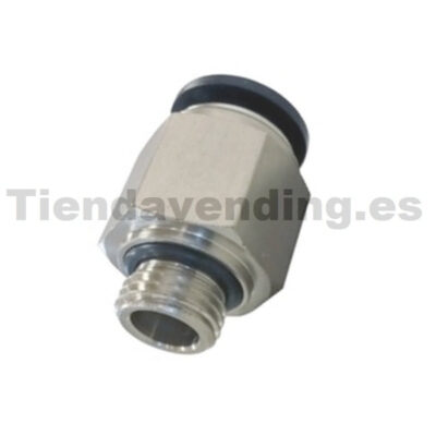 Racor toma rápida 6 mm - rosca 1/8" macho recto grupo Lavazza