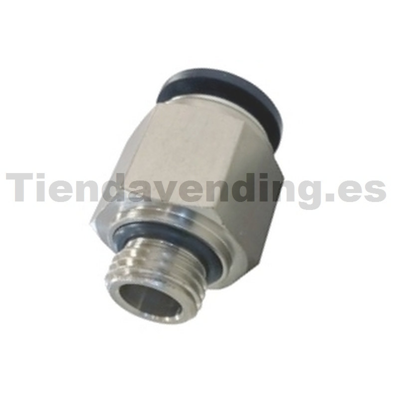 Racor toma rápida 6 mm - rosca 1/8" macho recto grupo Lavazza