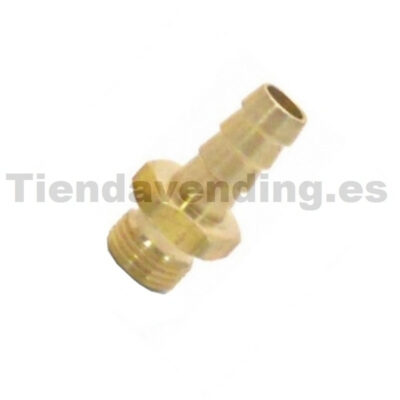 Racor recto 1/8" - espiga 7 mm portatubo Necta