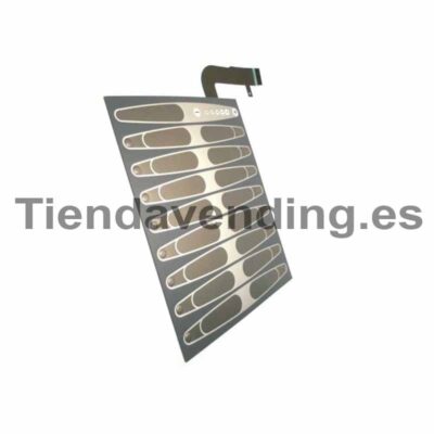 Teclado pulsadores adhesivo gris Kikko Necta