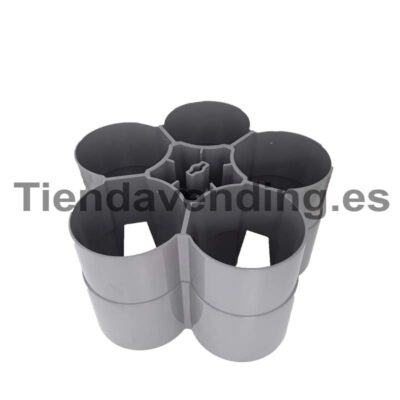 Base de contenedor de vasos 5 columnas Necta