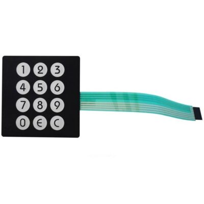 Teclado membrana Necta 12 teclas