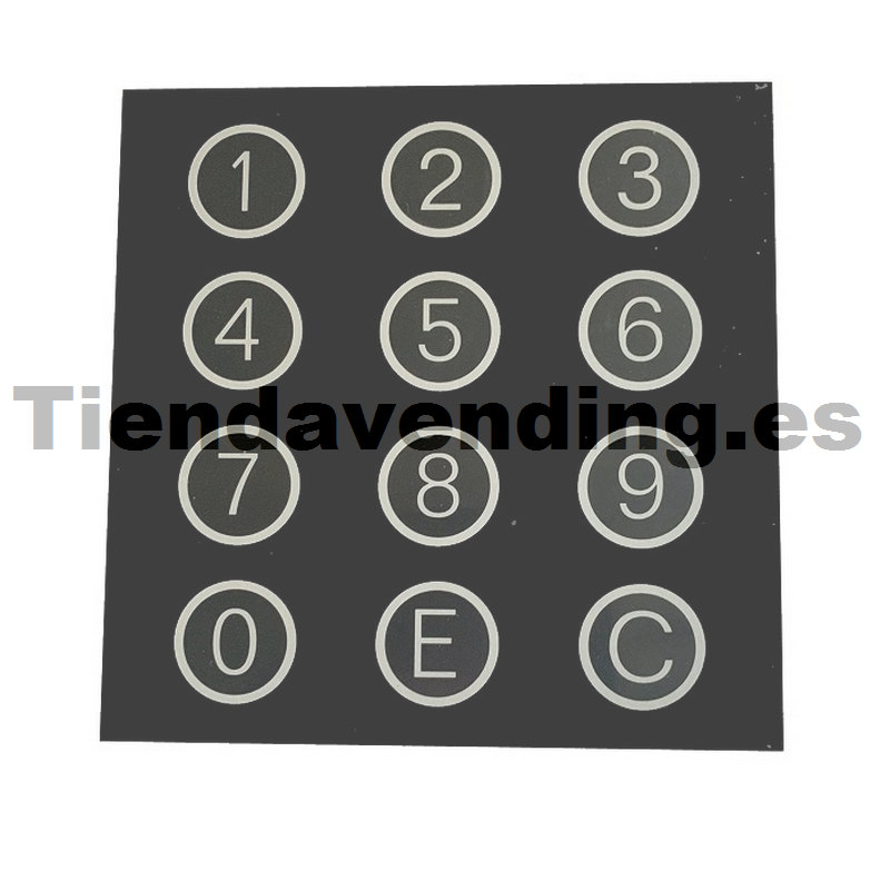 Teclado tactil Necta sin tarjeta (Modelos en descripción)