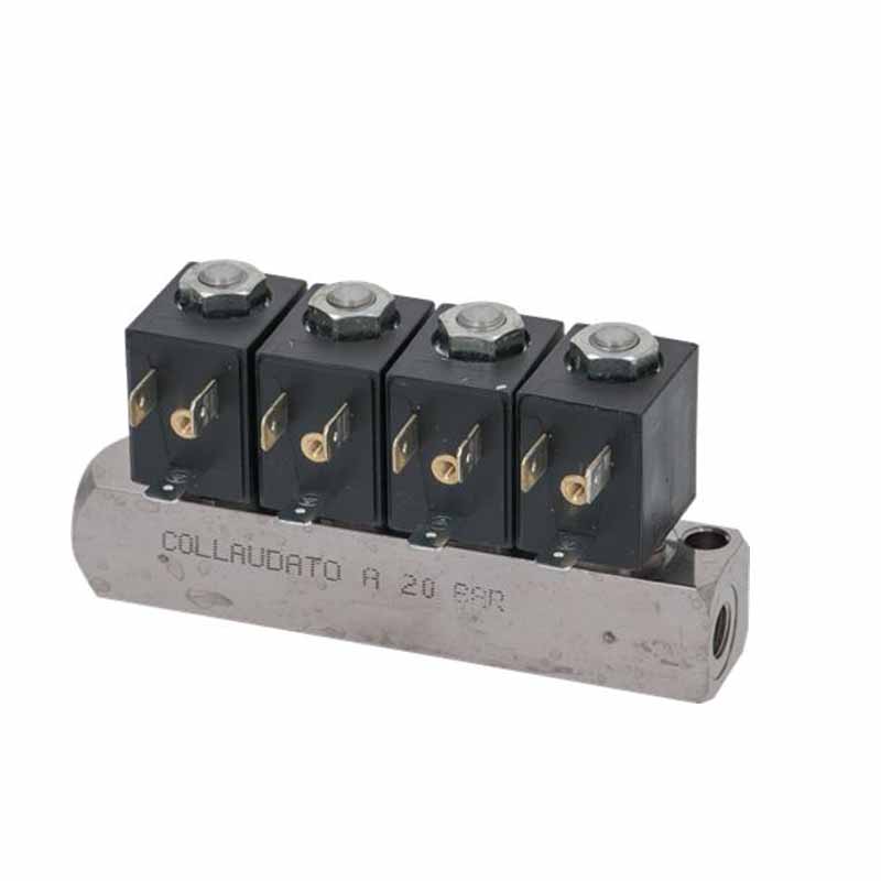 Bloque de 4 electroválvulas Saeco