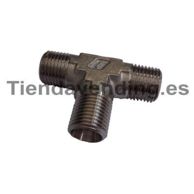 Racor en "T" 1/8" para caldera Saeco