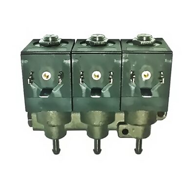 Grupo 3 electroválvulas 2 vías OLAB 24V Bianchi