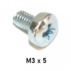 Tornillo estrella M3 x 5 soporte termostatos Bianchi