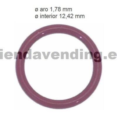 Junta silicona cuerpo electroválvula soluble