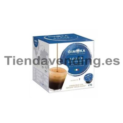 Cápsulas compatibles Dolce Gusto Soave descafeinado 16 unidades