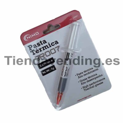Jeringuilla pasta térmica plata (3gr)