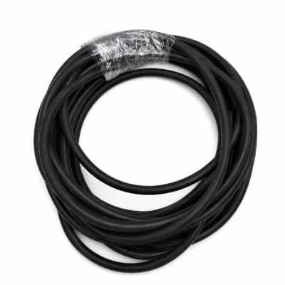 Tubo de silicona alimentaria 7 x 11 negro.