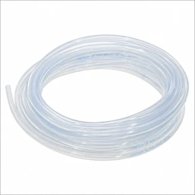 Tubo de silicona alimentaria transparente 6 x 9 (1 metro).