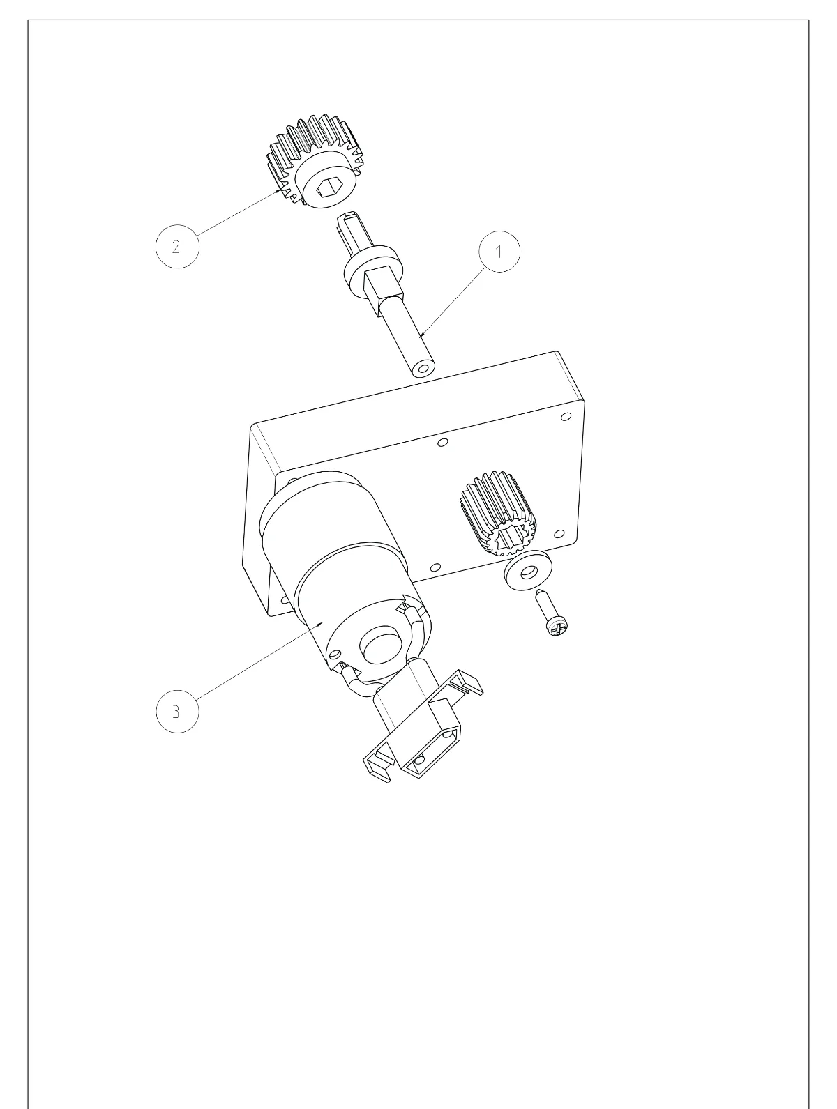 Despiece Bianchi Iris Espreso – ASSIEME MOTORIDUTTORE MOVIM. BIC.