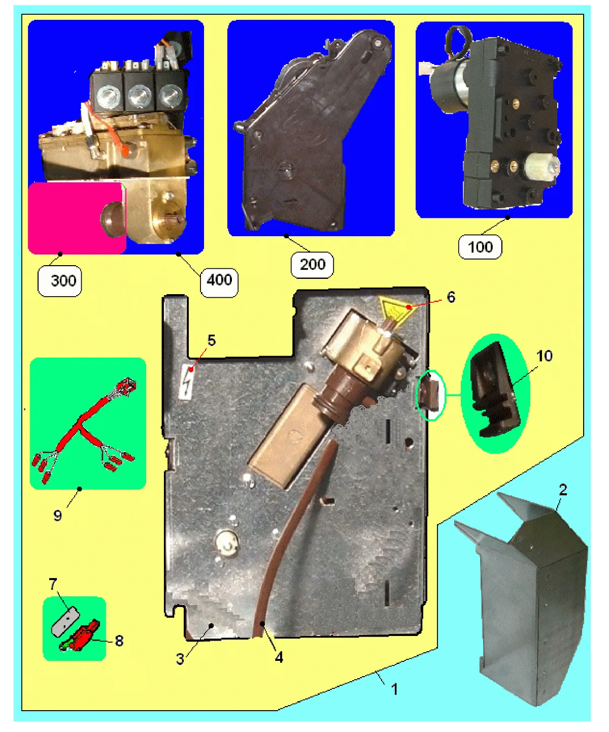 Despiece BVM 921 Bianchi – Bianchi Vending Group – Spare Parts Catalog
