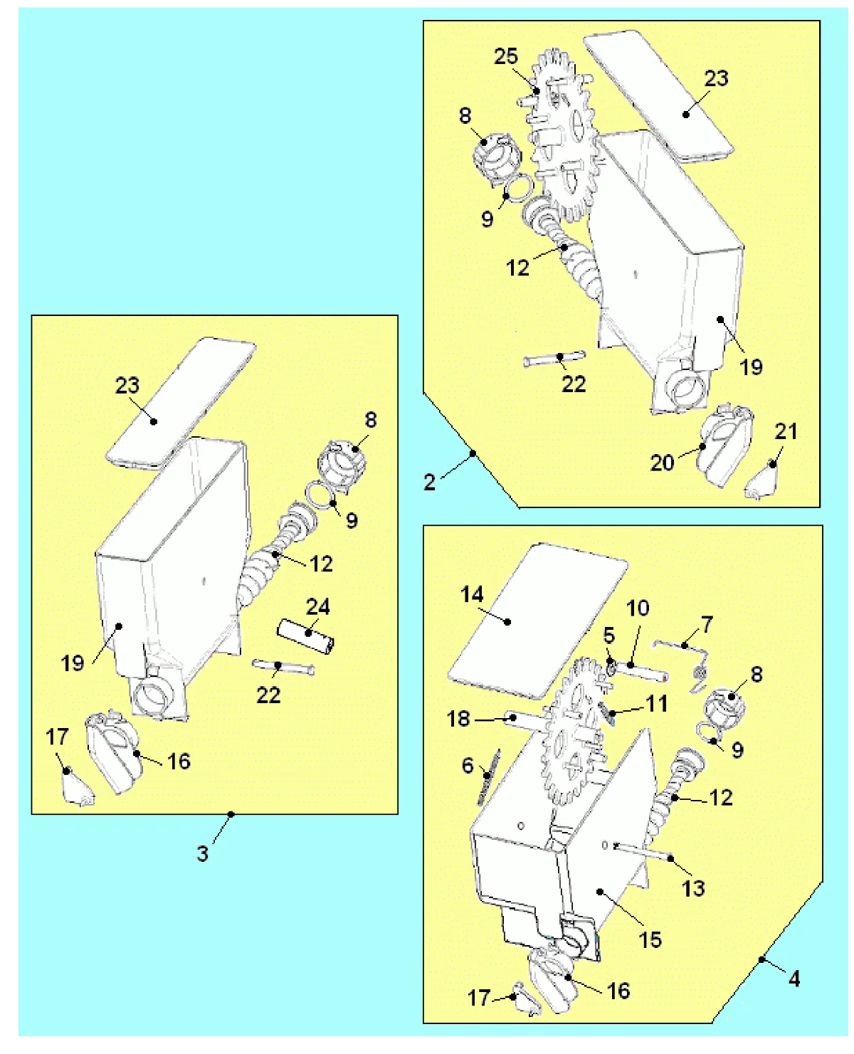 Despiece BVM 921 Bianchi – Bianchi Vending Group – Spare Parts Catalog