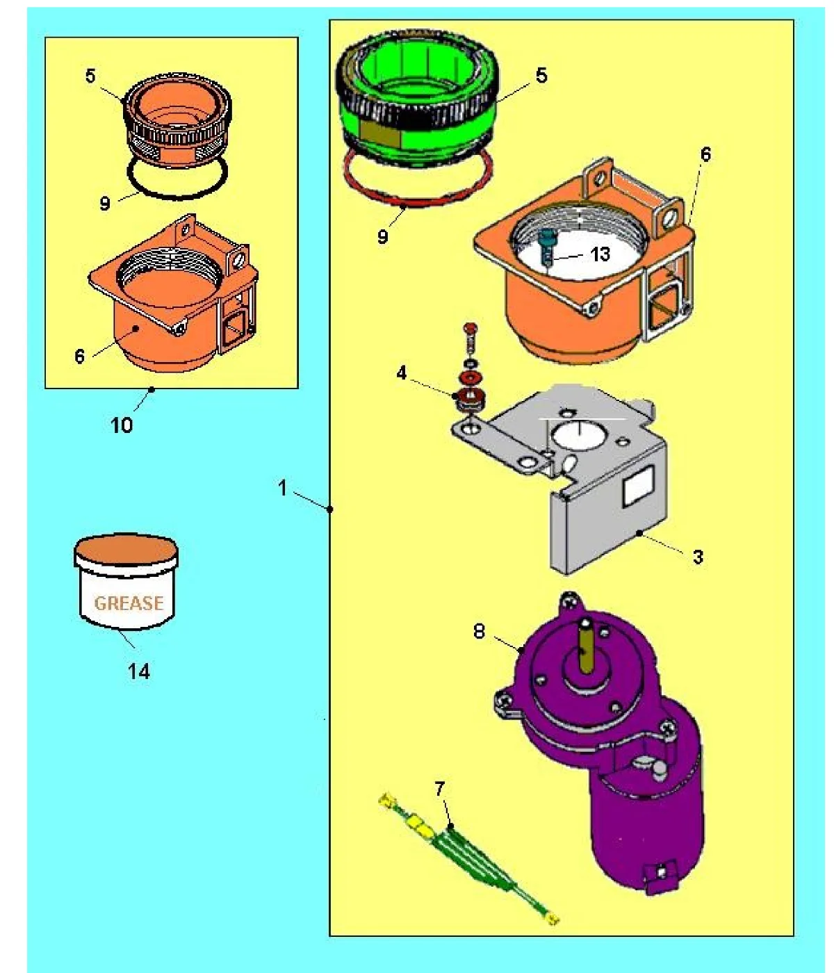 Despiece BVM 921 Bianchi – Bianchi Vending Group – Spare Parts Catalog