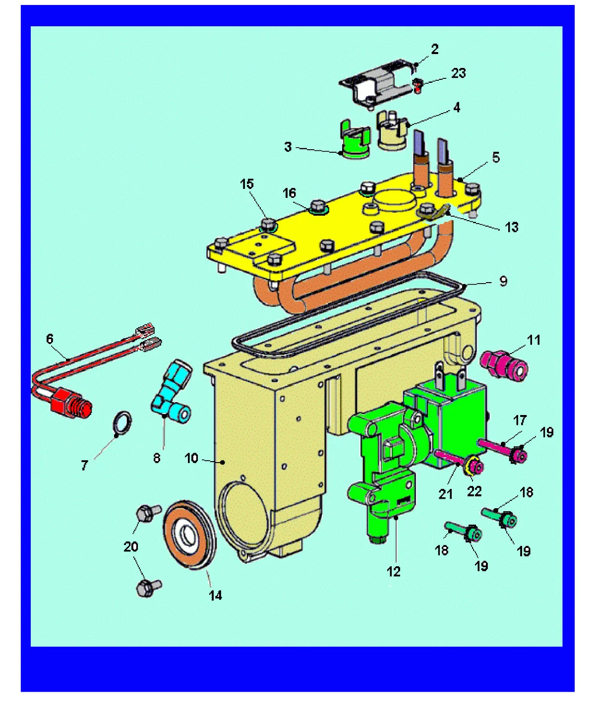 Despiece BVM 921 Bianchi – Bianchi Vending Group – Spare Parts Catalog