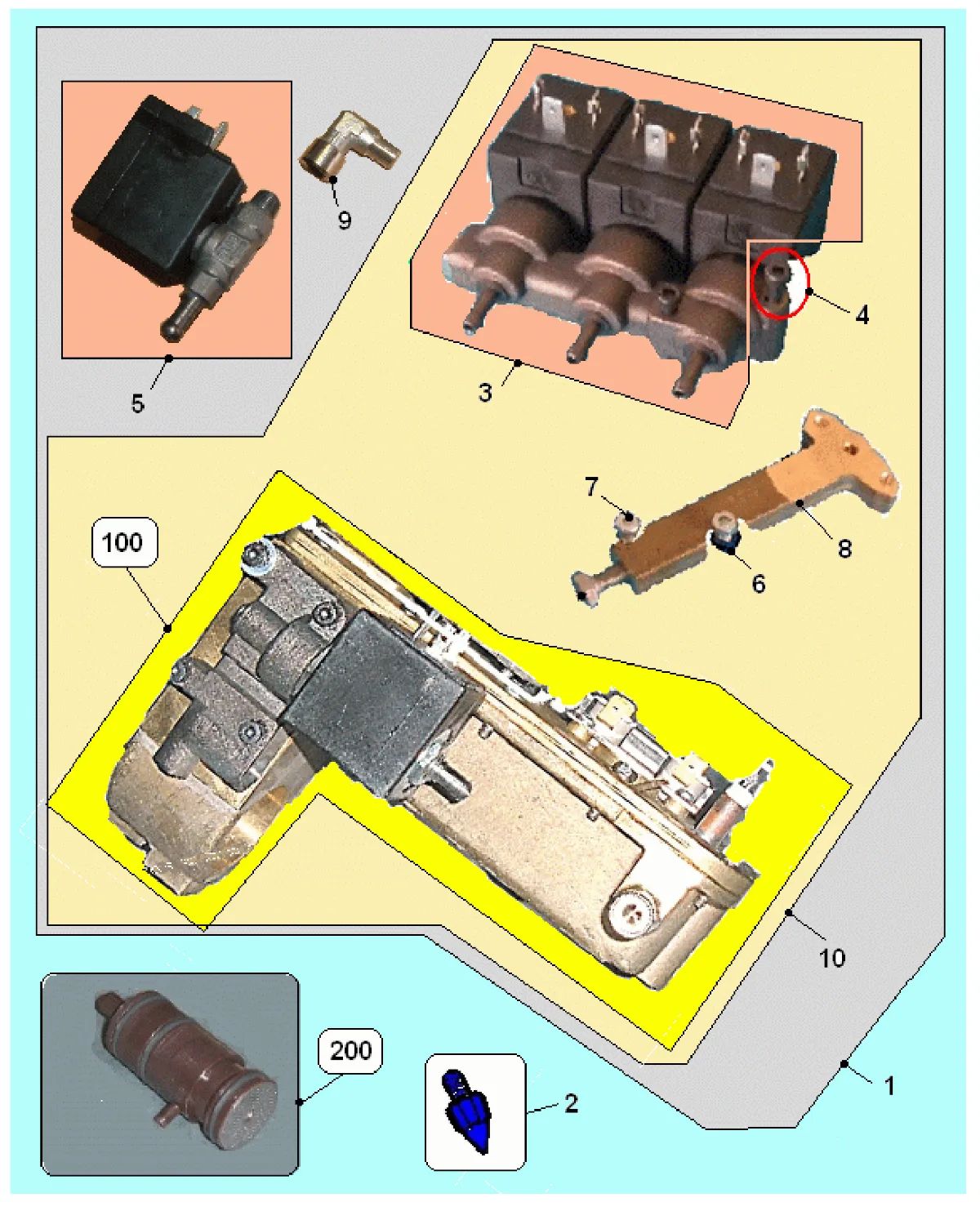 Despiece BVM 921 Bianchi – Bianchi Vending Group – Spare Parts Catalog