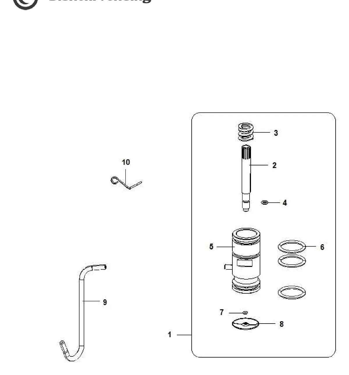 Despiece LEI 200 Bianchi – ASSEMBLY PISTON (7)