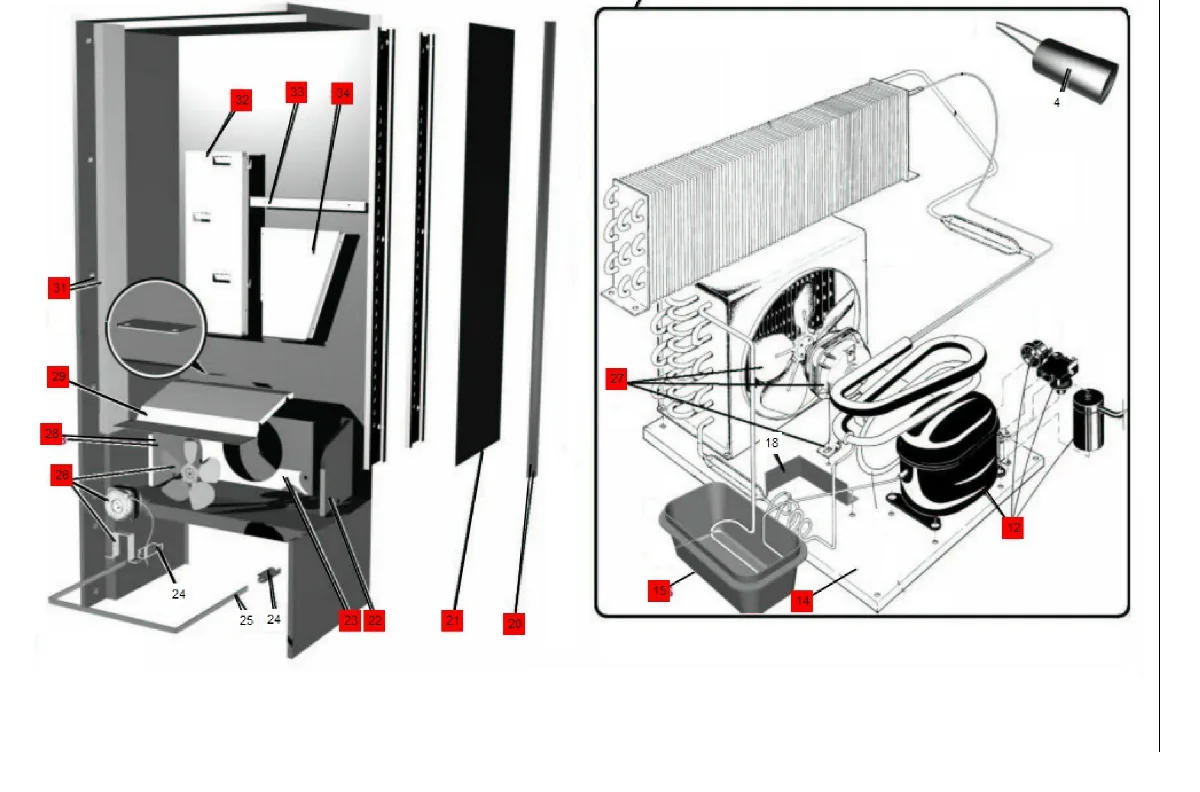 Despiece Azkoyen Palma M – Lámina 3